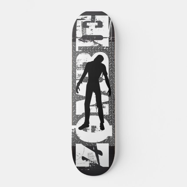 Zombie Skateboard Deck (Framsida)