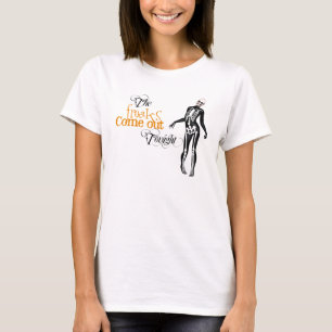Zombie Skeleton Halloween T Shirt