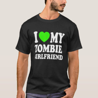 Zombie-skjortan - jag kärlek min zombie-flickvän - t shirt
