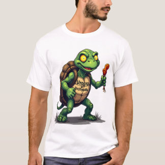 Zombie Sköldpadda T Shirt