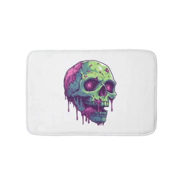 Zombie Skull Apocalypse Badrumsmatta (Framsidan)