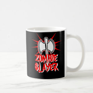 Zombie slayer kaffe mugg