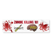 Zombie som dödar 101 (mellanläggskulan in i