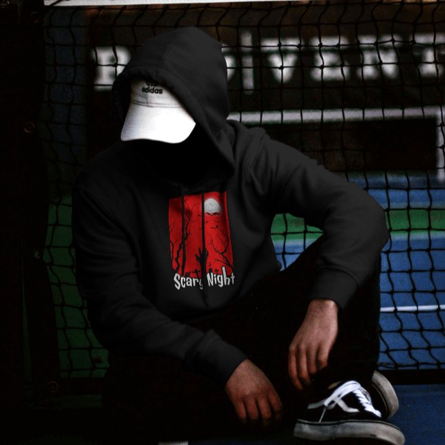 Zombie Spooky Night Hoodie (Skapare uppladdad)