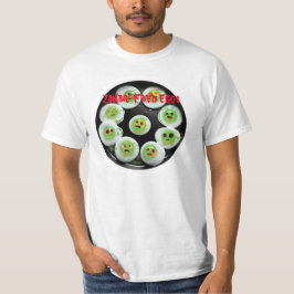 Zombie-stekta ägg t shirt