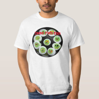 Zombie-stekta ägg t shirt