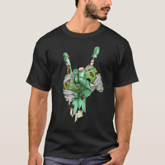 Zombie Sten Hand Holding Mummy-spelledare T Shirt