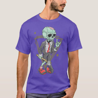 Zombie Sten på T Shirt