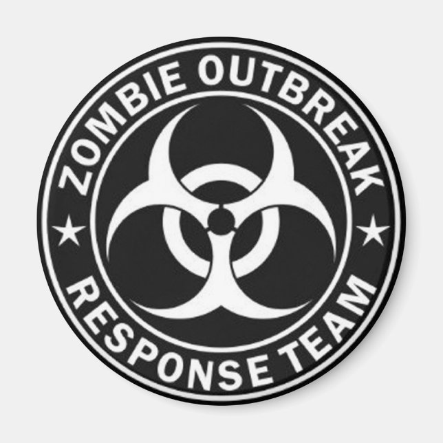 Zombie-svarsgrupp Magnet (Framsidan)