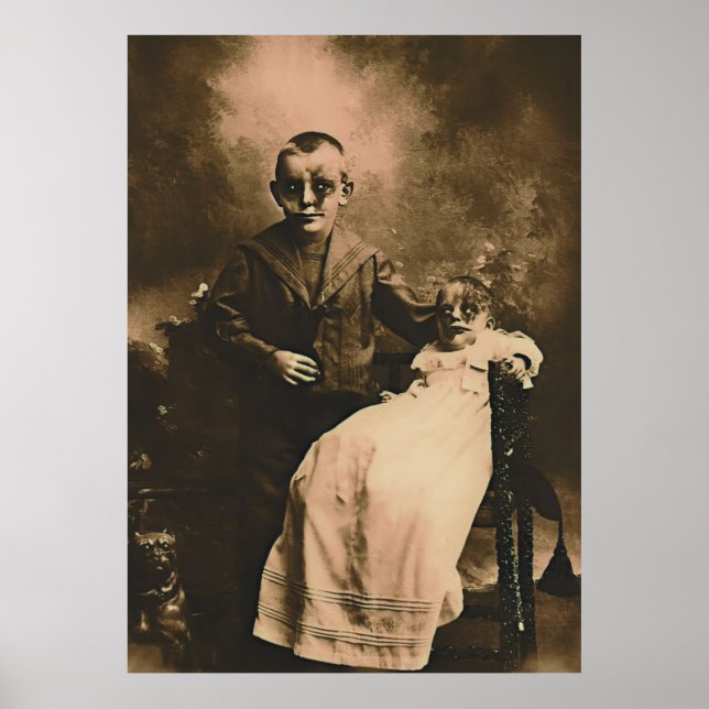 Zombie Syskon Poster (Framsidan)