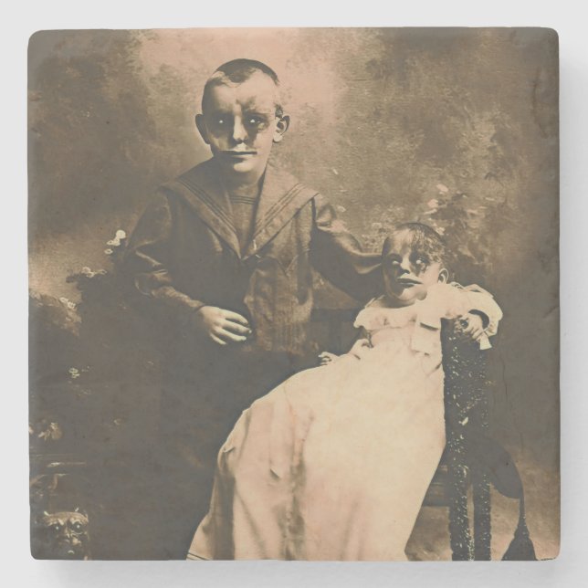 Zombie Syskon Stenunderlägg (Framsidan)