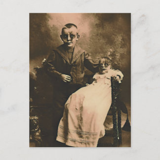 Zombie Syskon Vykort