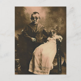 Zombie Syskon Vykort