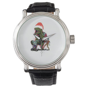 Zombie T-Rex Ugly jul Dinosaur Armbandsur