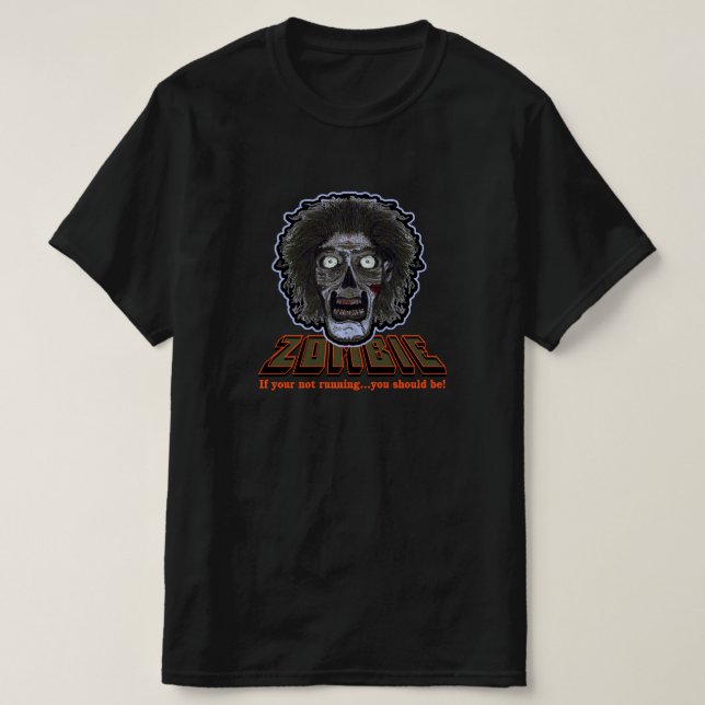 ZOMBIE T SHIRT (Design framsida)