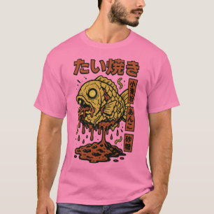 Zombie Taiyaki - Creepy Japan Fish Pastry Horro T Shirt