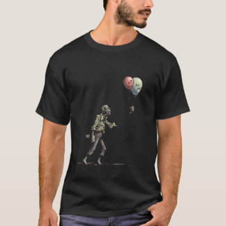 Zombie tecknad T-shirt