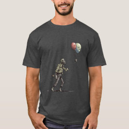 Zombie tecknad T-shirt