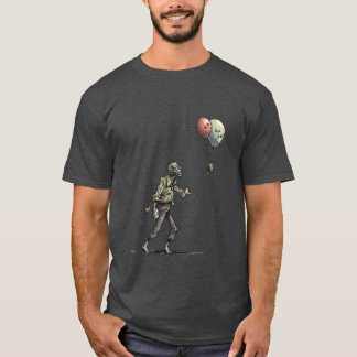 Zombie tecknad T-shirt