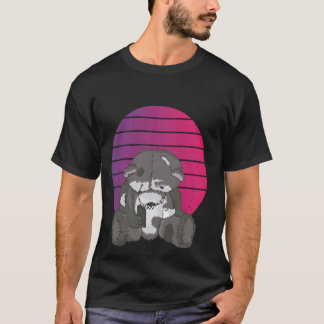 Zombie teddy pooky teddy läskig söt skräcktema t shirt