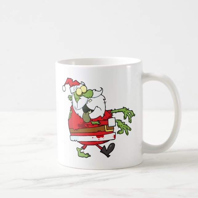 Zombie Tomte Kaffemugg (Höger)