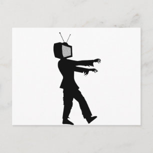Zombie TV Vykort