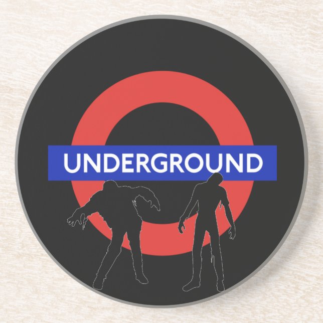 Zombie Underground Underläggs Underlägg (Framsidan)