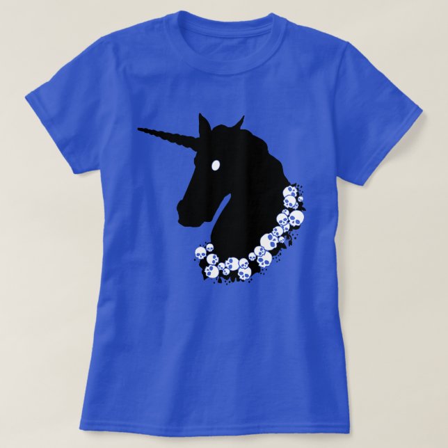 Zombie Unicorn T-Shirt (Design framsida)