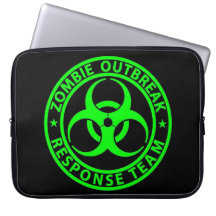 Zombie-utbrott Response Team Neon-grön