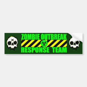 Zombie-utbrottssvarsteam Bildekal