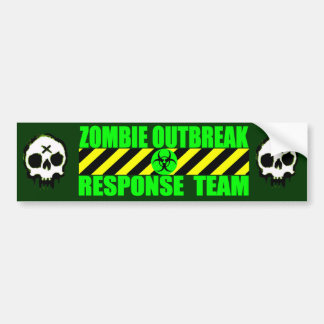 Zombie-utbrottssvarsteam Bildekal