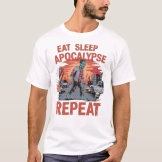 Zombie-utbrottsvarning - Halloween-skräckdesign T Shirt