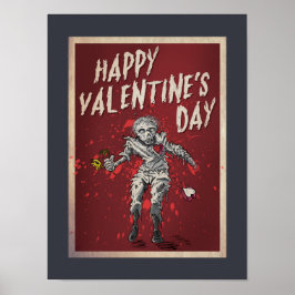 Zombie Valentindagen Poster