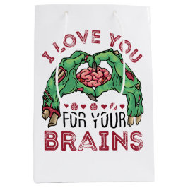 Zombie Valentine Day Funny Kärlek You for Brains