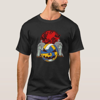 Zombie Volleyball Players Halloween Costume T Shirt