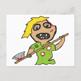 Zombie Vykort