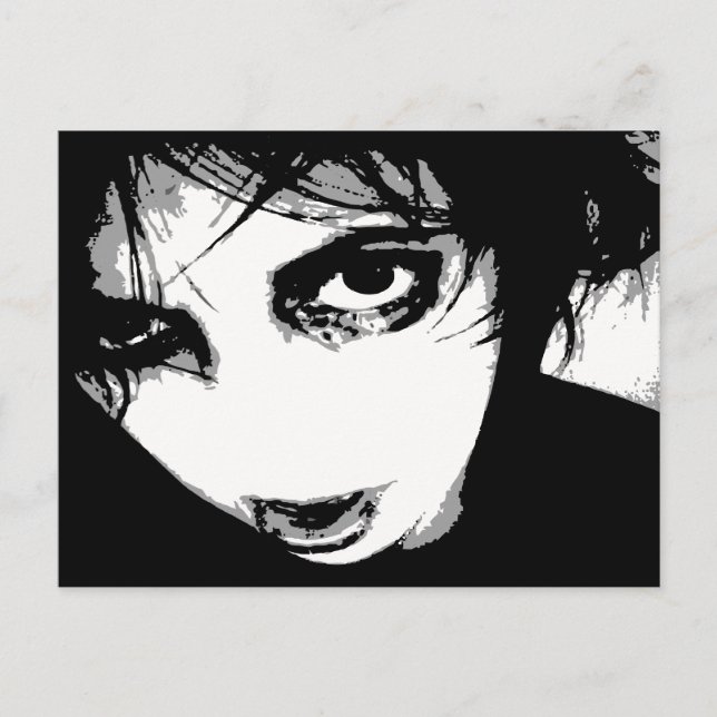 zombie! vykort (Framsida)