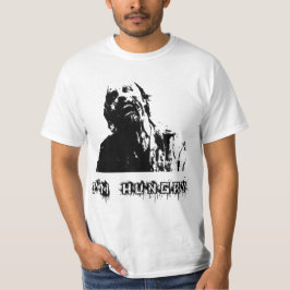Zombie, Walking Dead, jag är Hungrig Tee