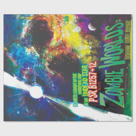 Zombie Worlds Halloween Galax av skräck Presentpapper