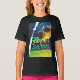 Zombie Worlds Halloween Galax av skräck T Shirt