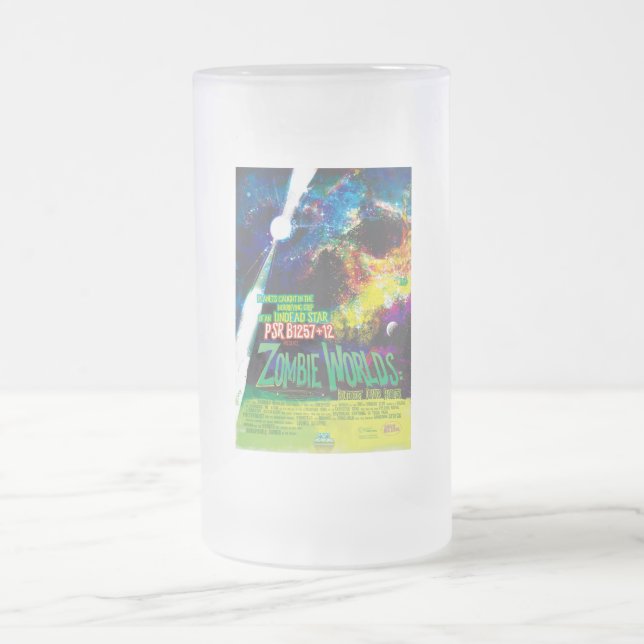 Zombie Worlds Halloween Galaxy of Horrors Frostat Ölglas (Center)