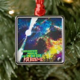 Zombie Worlds Halloween Galaxy of Horrors Julgransprydnad Metall