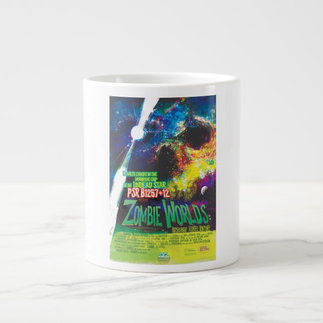Zombie Worlds Halloween Galaxy of Horrors Jumbo Mugg (Framsidan)