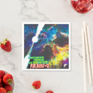 Zombie Worlds Halloween Galaxy of Horrors Pappersservett