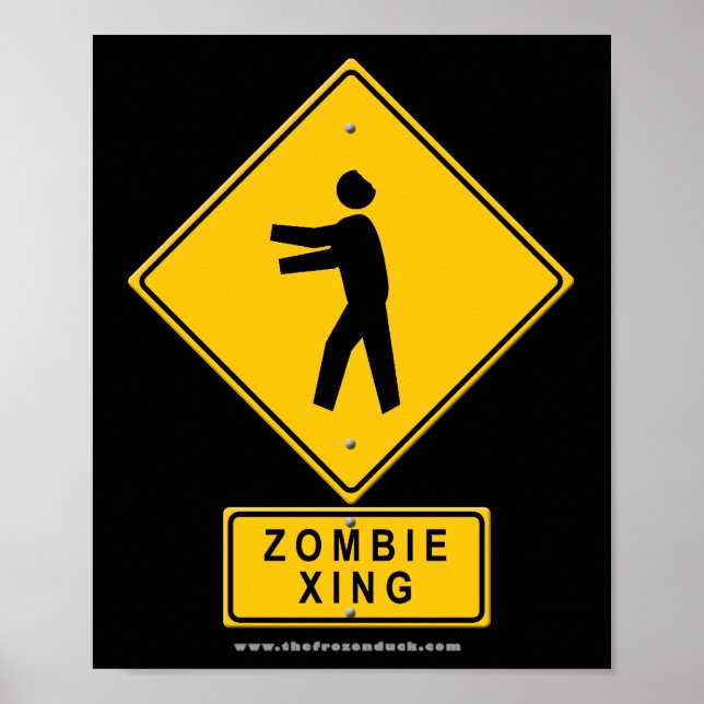 Zombie XING Poster (Framsidan)