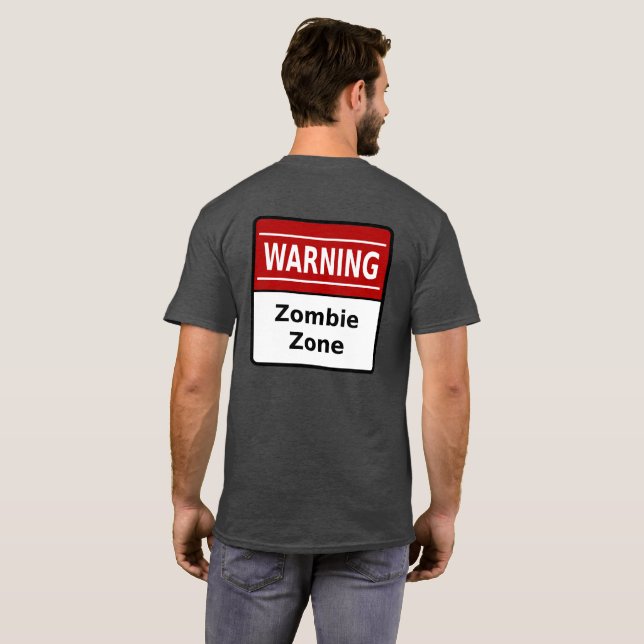 Zombie Zonare Shirt (backprint) Tröja (Hel baksida)