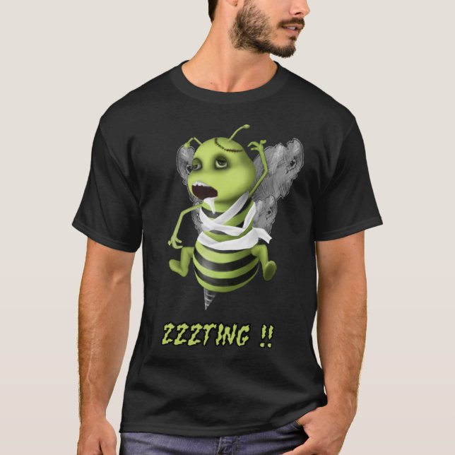 Zombie Zting T-shirt (Framsida)