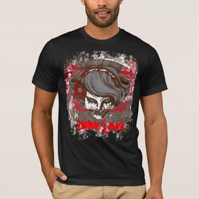 zombieälskaretshirt t-shirt (Framsida)