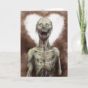 Zombieälsklingkort Helgkort