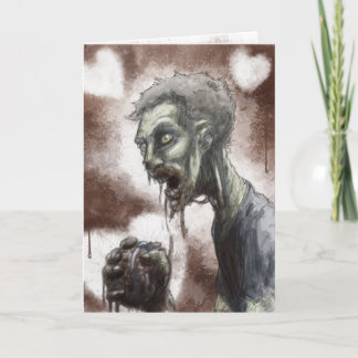 Zombieälsklingkort Kort